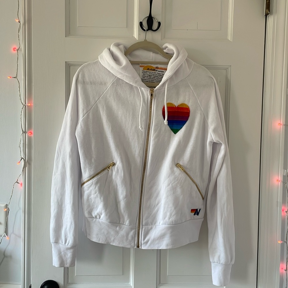 Cute stylish like new Aviator Nation Sweatshirt